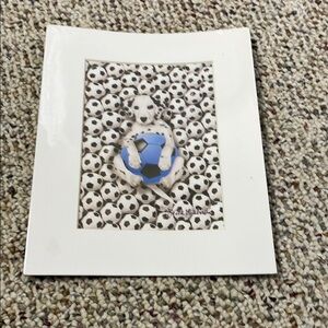 Soccer Ball Dog Art Print & Dalmatian Stationery Set